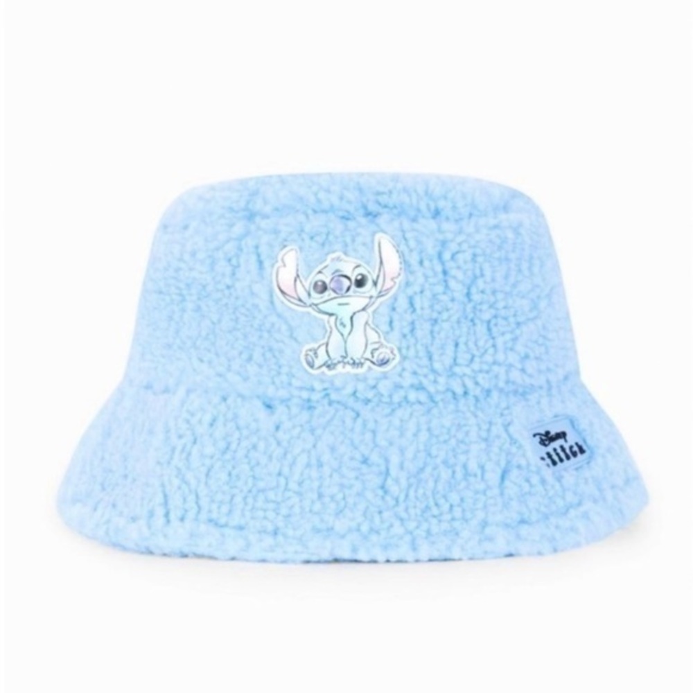Disney : Stitch Fuzzy Blue Bucket Hat | NWT ✨